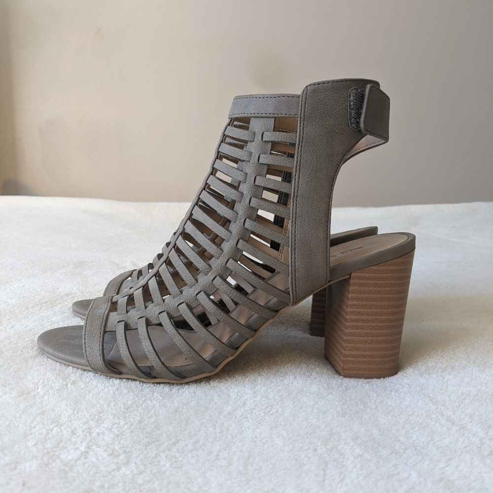 Call It Spring Open-Toe Boots - Picture 2 of 10